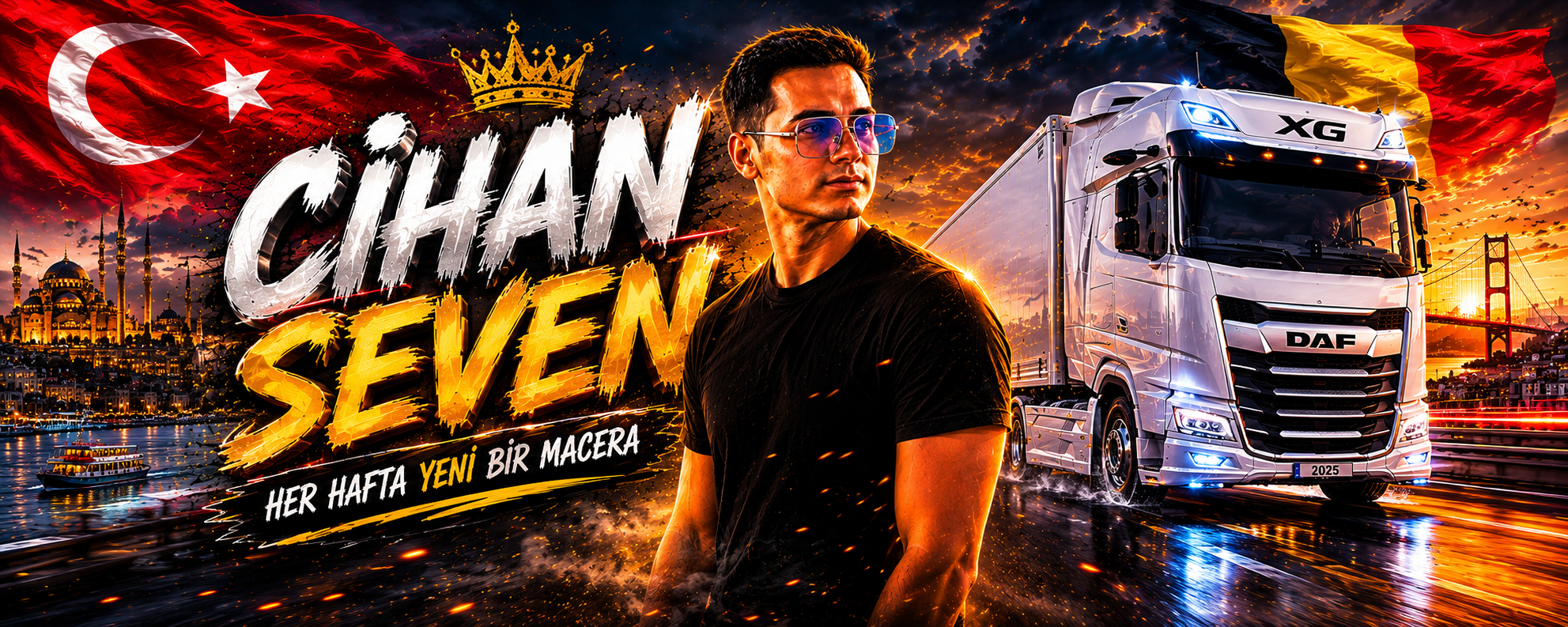 Cihan Seven — Avrupa yolları banner
